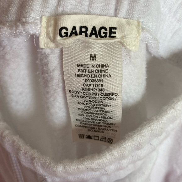 Garage sweatpants with mesh, - Picture 3 of 3